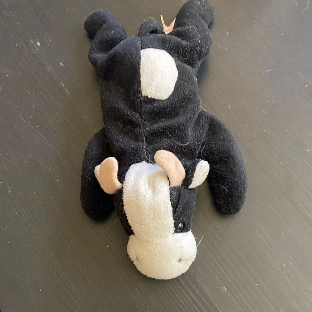 Vintage Ty Beanie Babies 1994 Daisy The Cow Plush